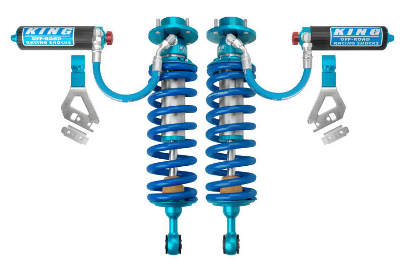 KIN 2.5 Coilovers - King Shocks 2022+ Toyota Tundra  Front 2.5 Dia w/ Remote Reservoir Coilover & Adjuster (Pair)