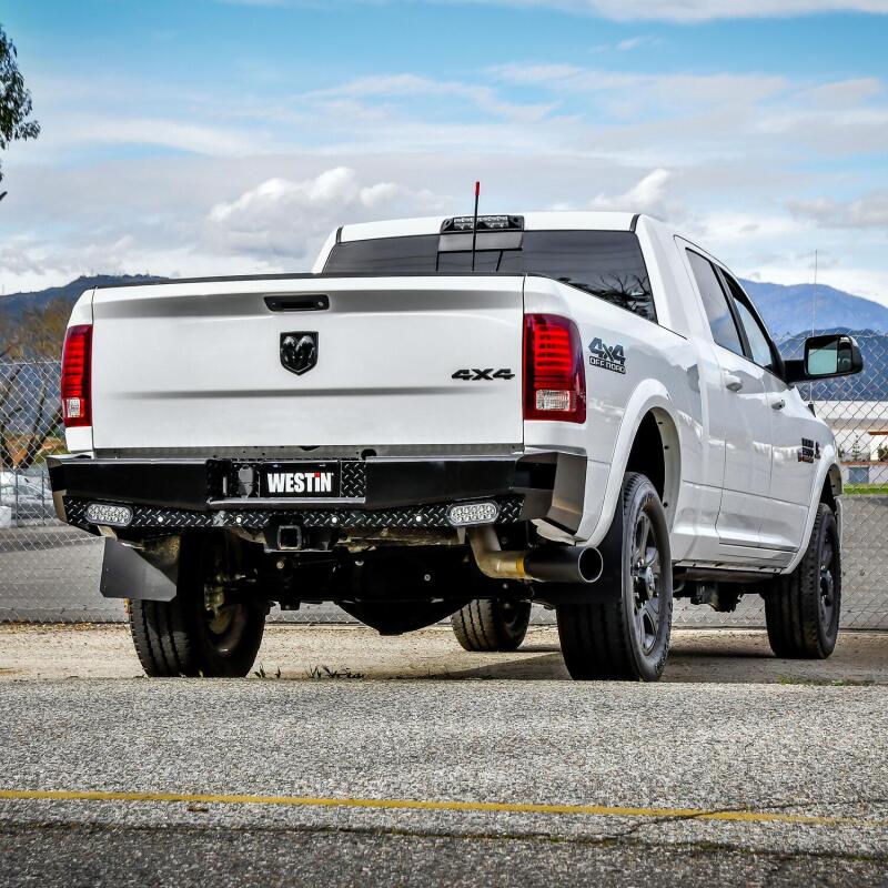 WES HDX Rear Bumpers - Westin 09-18 Ram 1500 HDX Bandit Rear Bumper - Black