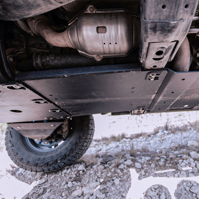 CAL Skid Plate - Cali Raised 14-24 4Runner Transmission Skid Plate - Steel / Powder Coat