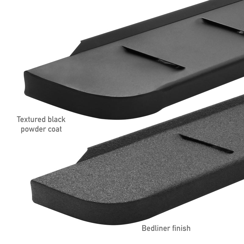 GOR RB10 Boards - Bedliner - Go Rhino RB10 Running Boards 57in. Cab Length - Bedliner Coating (No Drill/Mounting Brackets Require