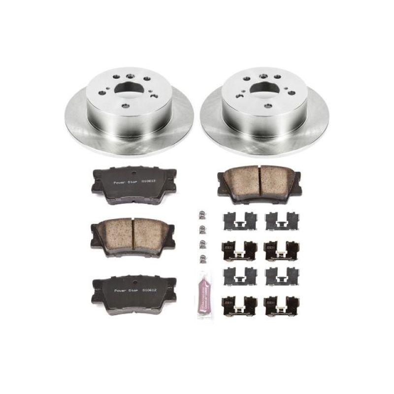 PSB Autospecialty Kit - Power Stop 07-12 Lexus ES350 Rear Autospecialty Brake Kit