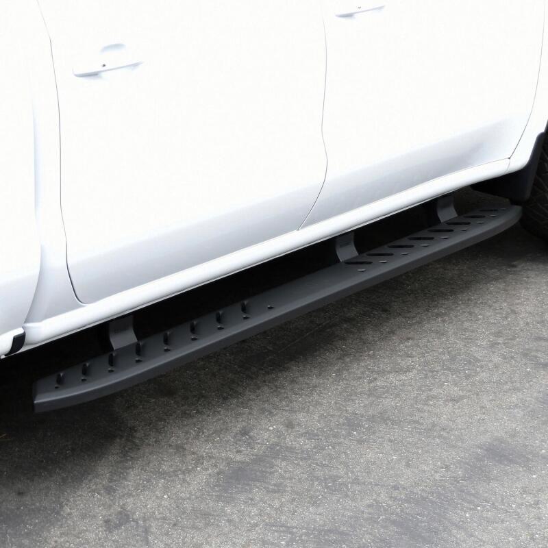 WES Running Boards - Thrasher - Westin 2019 Chevrolet Silverado/Sierra 1500 Crew Cab Thrasher Running Boards - Textured Black