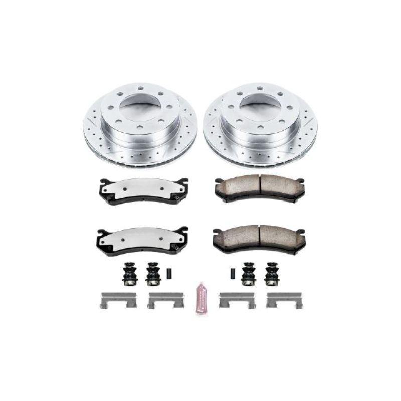 PSB Z36 Truck & Tow Kit - Power Stop 2003 Chevrolet Silverado 1500 HD Rear Z36 Truck & Tow Brake Kit