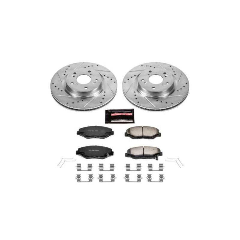 PSB Z36 Truck & Tow Kit - Power Stop 12-16 Honda CR-V Front Z36 Truck & Tow Brake Kit