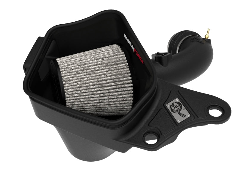 AFE Magnum FORCE Stage-2 Cold Air Intakes - aFe POWER Magnum FORCE Stage-2 Pro Dry S Cold Air Intake System 06-13 BMW 3 Series L6-3.0L Non Turbo
