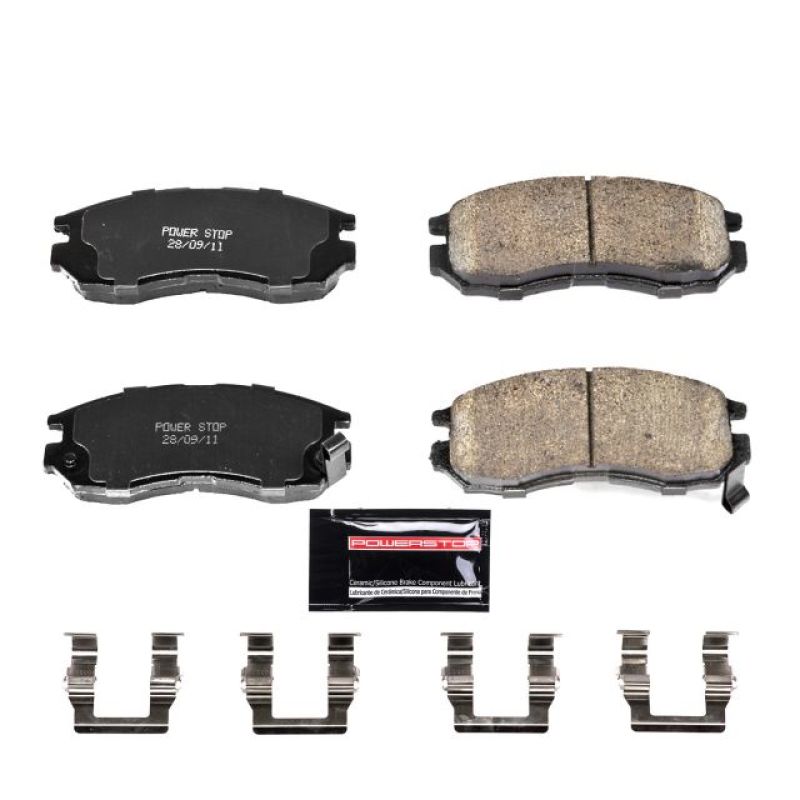 PSB Z23 Evolution Brake Pads - Power Stop 95-05 Chrysler Sebring Front Z23 Evolution Sport Brake Pads w/Hardware