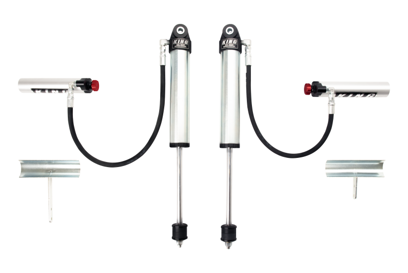 KIN 2.5 Shocks - King Shocks 2013+ Mercedes-Benz G-Class Front 2.5 Dia Remote Res Shock w/Adjuster (Pair)