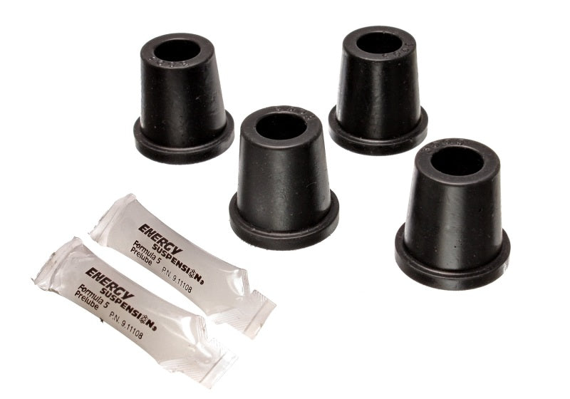 ES Cntrl Arm Bushings - Black - Energy Suspension 87-96 Mitsubishi 2WD PU / 79-93 Dodge D-50 PU Black Front Control Arm Bushing Set