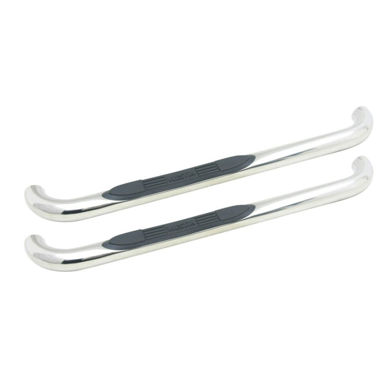 WES Nerf Bars - E-Series 3 - Westin 2015-2017 Chevy Silverado 25/3500 Reg Cab (Body Mount) E-Series 3 Nerf Step Bars - SS