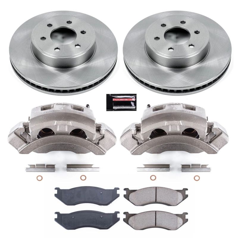 PSB Autospecialty Caliper - Power Stop 2003 Dodge Durango Front Autospecialty Kit w/Cals