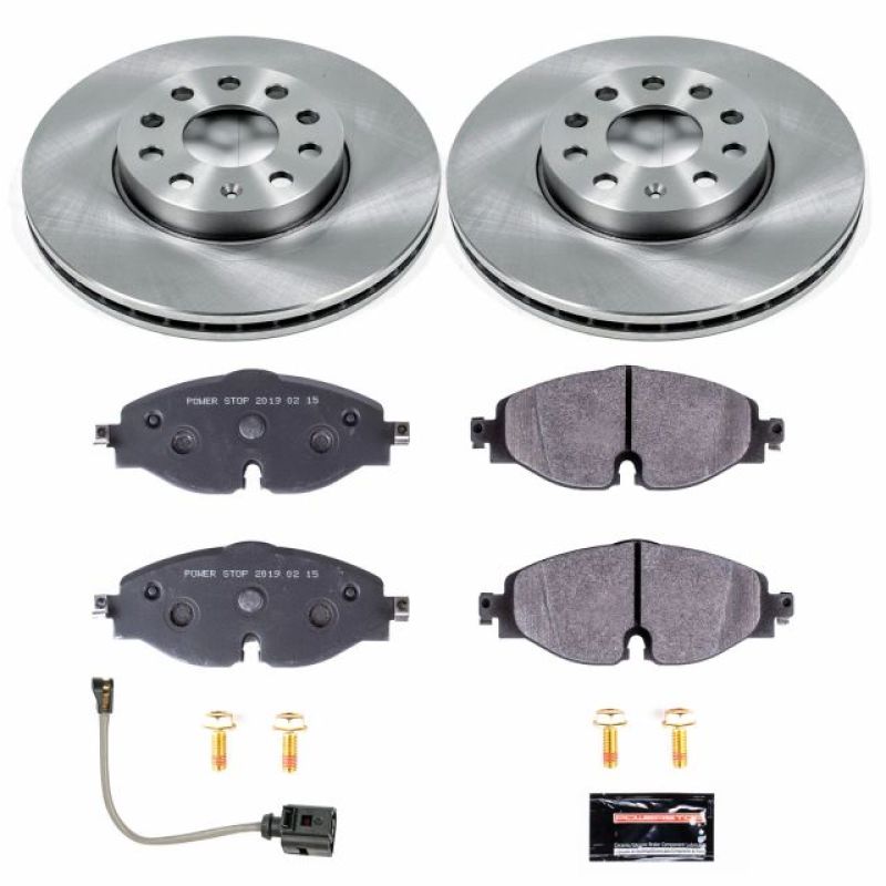 PSB Track Day SPEC Kit - Power Stop 15-18 Audi A3 Front Track Day SPEC Brake Kit
