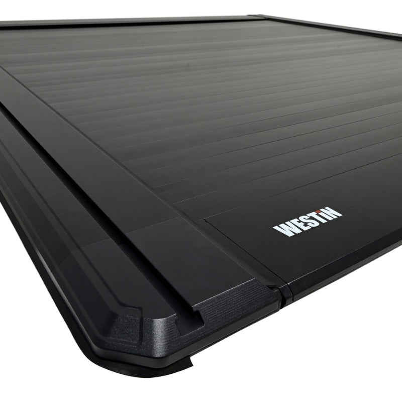WES Electric Retractable Tonneau - Westin 15-25 Ford F-150 (Incl. 22-25 Lightning) 5.5ft Bed Electric Retractable Tonneau Cover - Black