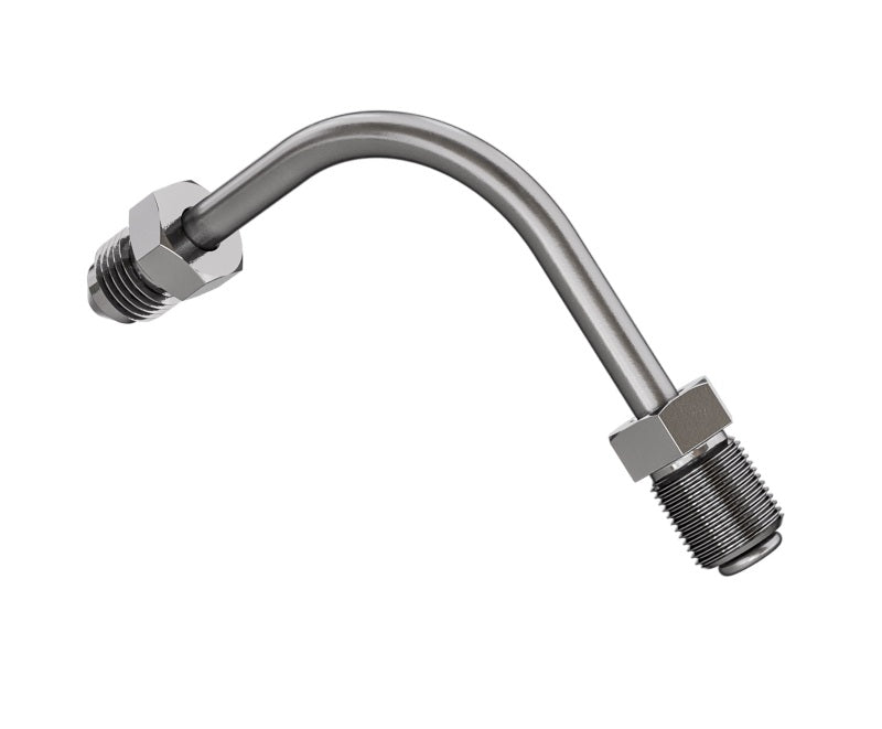 GR PWS Brake Line Fittings - Goodridge 90 Deg Long Brake Adaptor 3/8