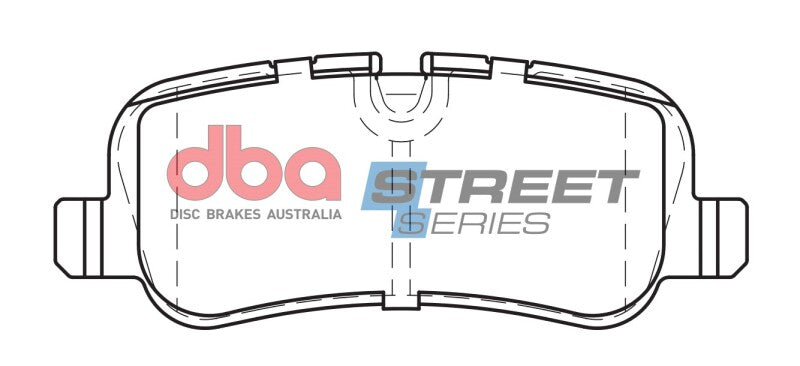 DBA Street Series Brake Pads - DBA 06-13 Land Rover Range Rover Sport HSE V6 Rear Street Series Brake Pads