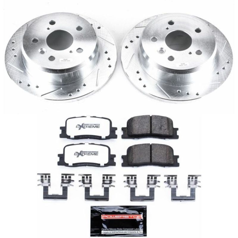 PSB Z36 Truck & Tow Kit - Power Stop 02-03 Lexus ES300 Rear Z36 Truck & Tow Brake Kit
