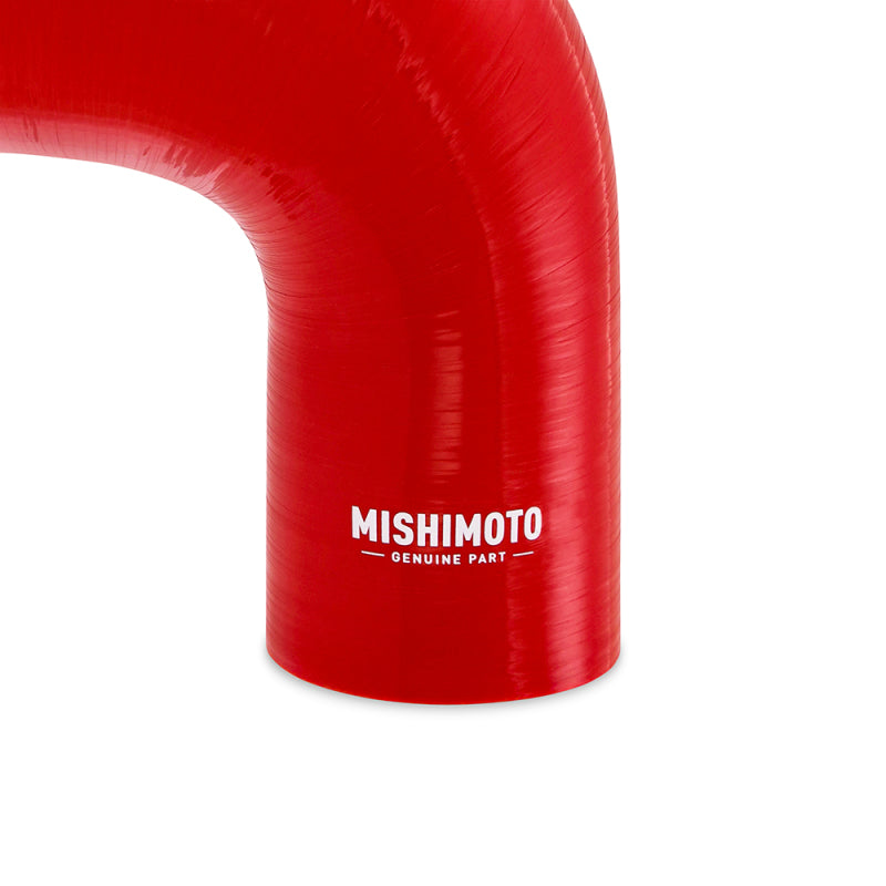 MM Couplers - 90 Deg - Mishimoto Silicone Reducer Coupler 90 Degree 2in to 2.25in - Red