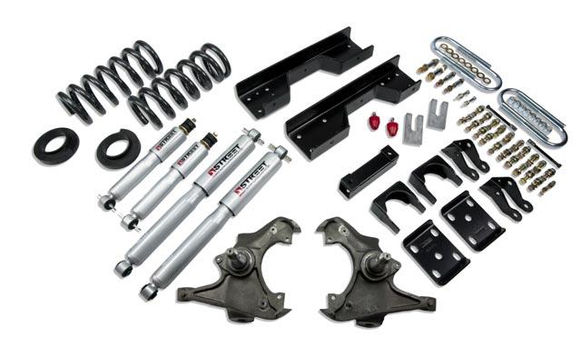 BT Lower Kit w SP Shocks - Belltech LOWERING KIT WITH SP SHOCKS