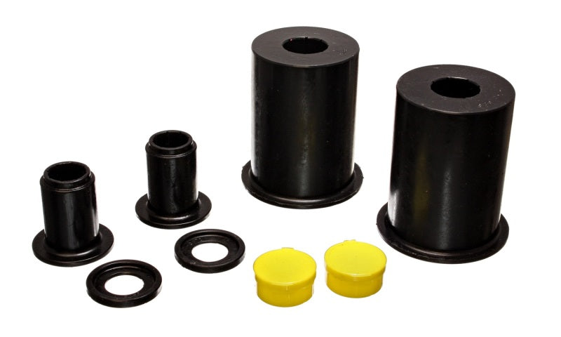 ES Cntrl Arm Bushings - Black - Energy Suspension 05-13 Ford Mustang Black Front Lower Control Arm Bushings (Must reuse outer metal