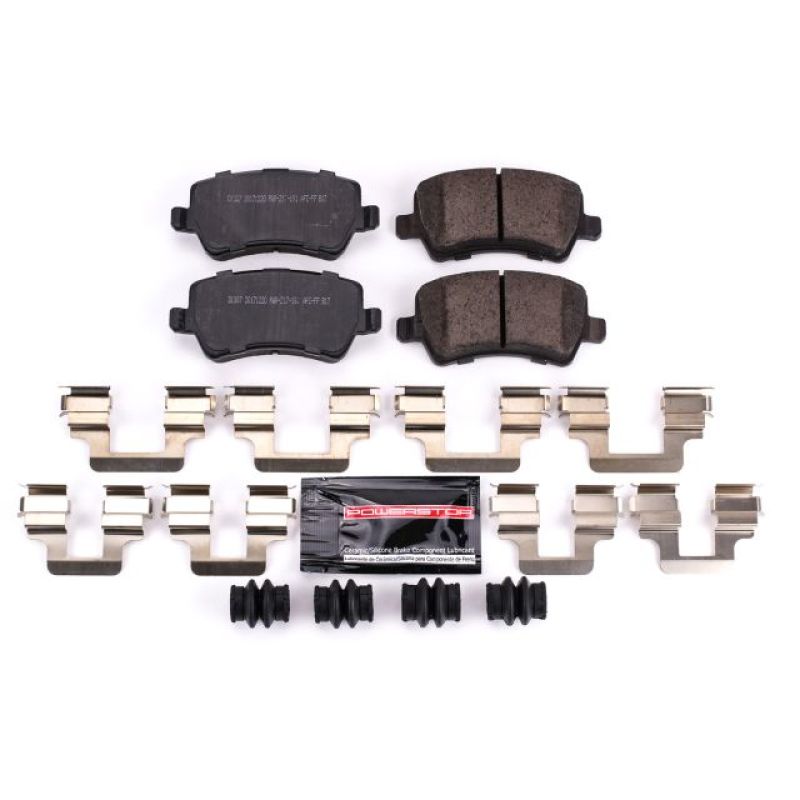 PSB Z23 Evolution Brake Pads - Power Stop 13-15 Land Rover LR2 Rear Z23 Evolution Sport Brake Pads w/Hardware