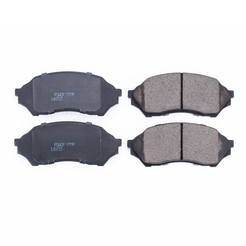 PSB Z16 Evolution Brake Pads - Power Stop 99-01 Mazda Protege Front Z16 Evolution Ceramic Brake Pads