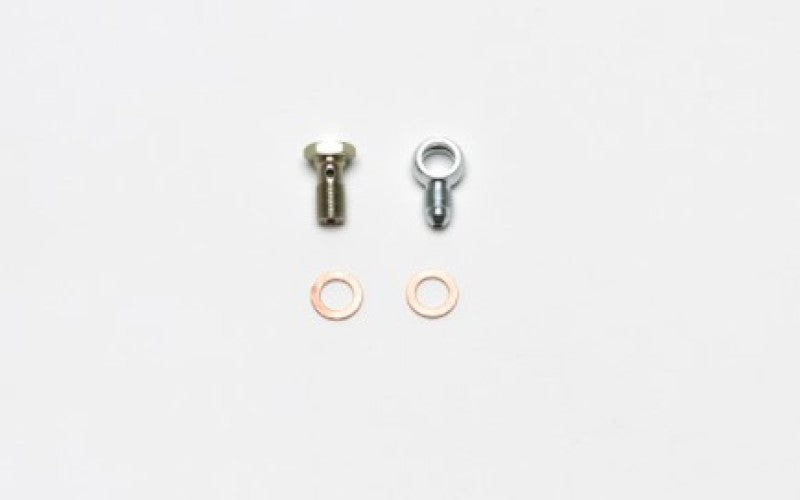 WIL Fittings and Adaptors - Wilwood Fitting Kit -3 Male w/ 3/8-24 Banjo Bolt (For Banjo Outlet Master Cylinders)