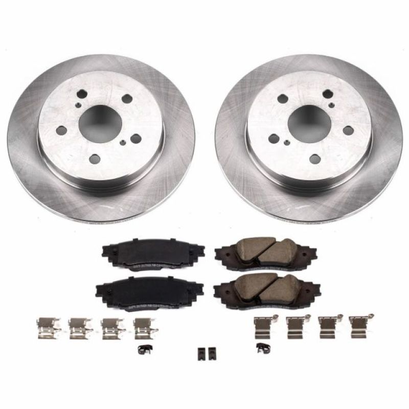 PSB Autospecialty Kit - Power Stop 2019 Lexus ES350 Rear Autospecialty Brake Kit