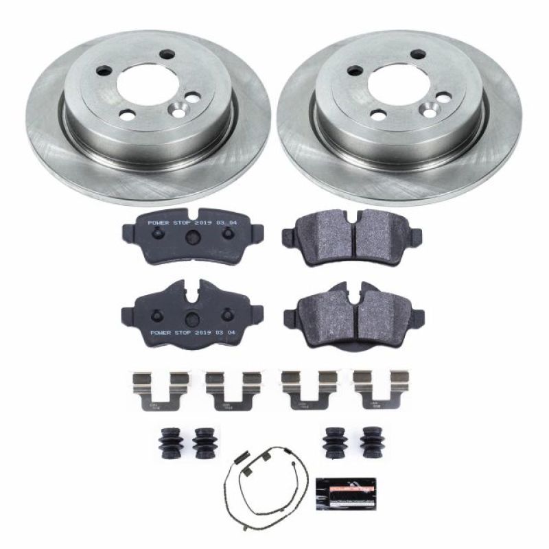 PSB Track Day SPEC Kit - Power Stop 07-08 Mini Cooper Rear Track Day SPEC Brake Kit