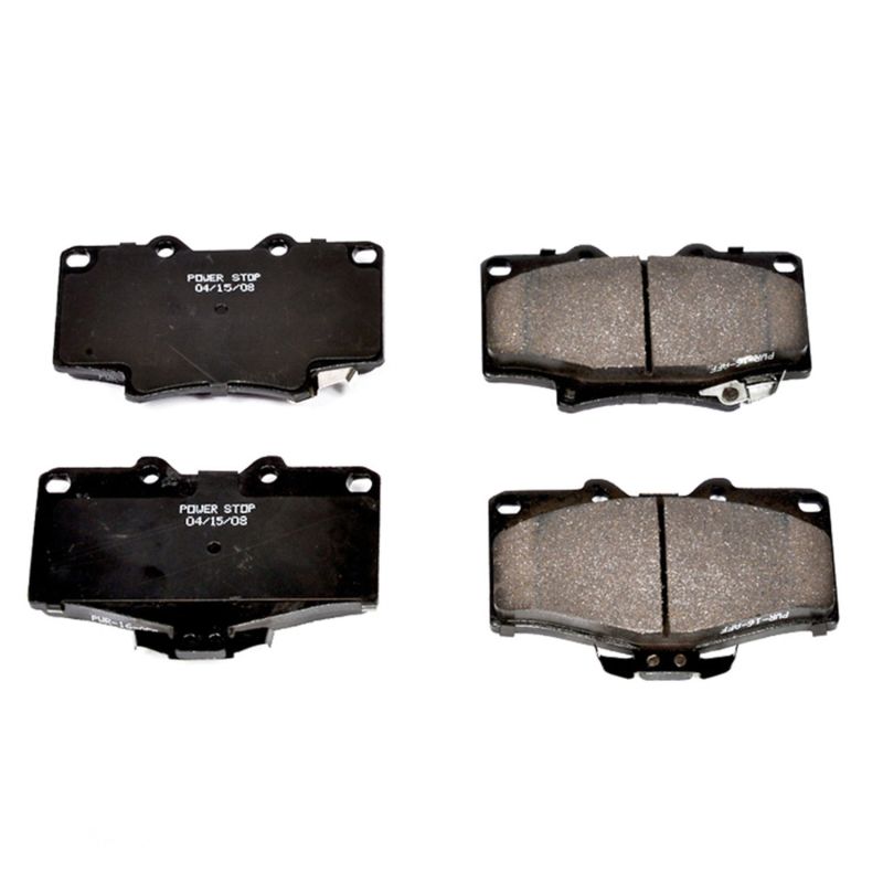 PSB Z16 Evolution Brake Pads - Power Stop 91-95 Toyota 4Runner Front Z16 Evolution Ceramic Brake Pads