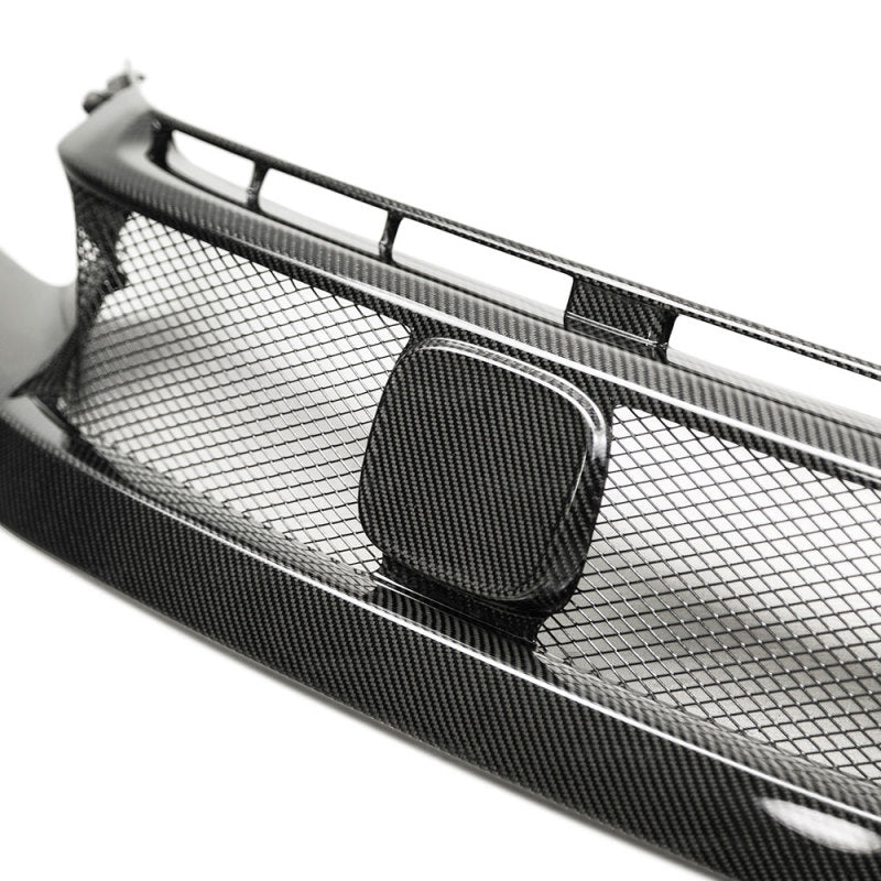 SEI Grilles - Seibon 17-18 Honda Civic Type R CV-Style Carbon Fiber Front Grill