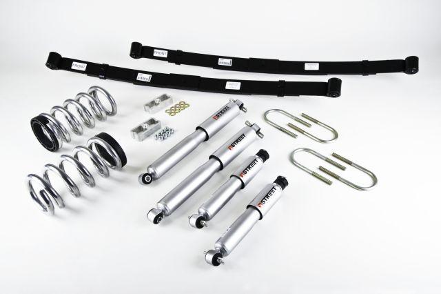 BT Lower Kit w SP Shocks - Belltech LOWERING KIT 98-03 S-BLAZER 2-3inch 6 Cyl W/SP