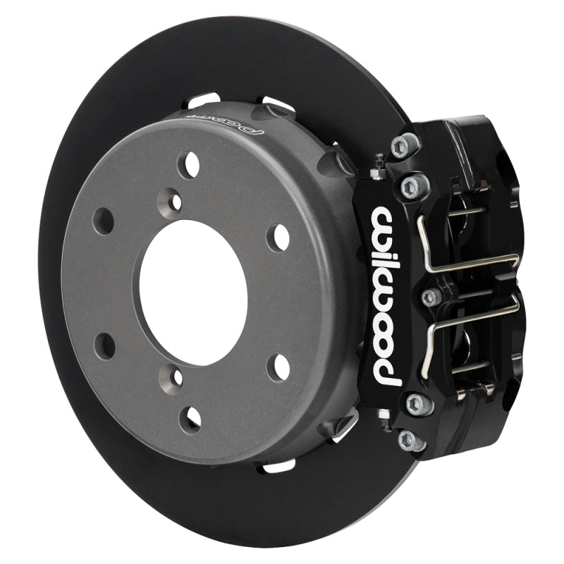 WIL UTV Big Brake Kits - Wilwood 2024 Can Am Maverick Rear Brake Kit 11.60in - Black