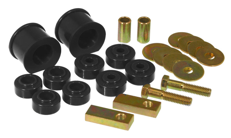 PRO Sway/End Link Bush - Blk - Prothane 76-89 Chrysler Front Sway Bar Bushings - 1 1/16in - Black