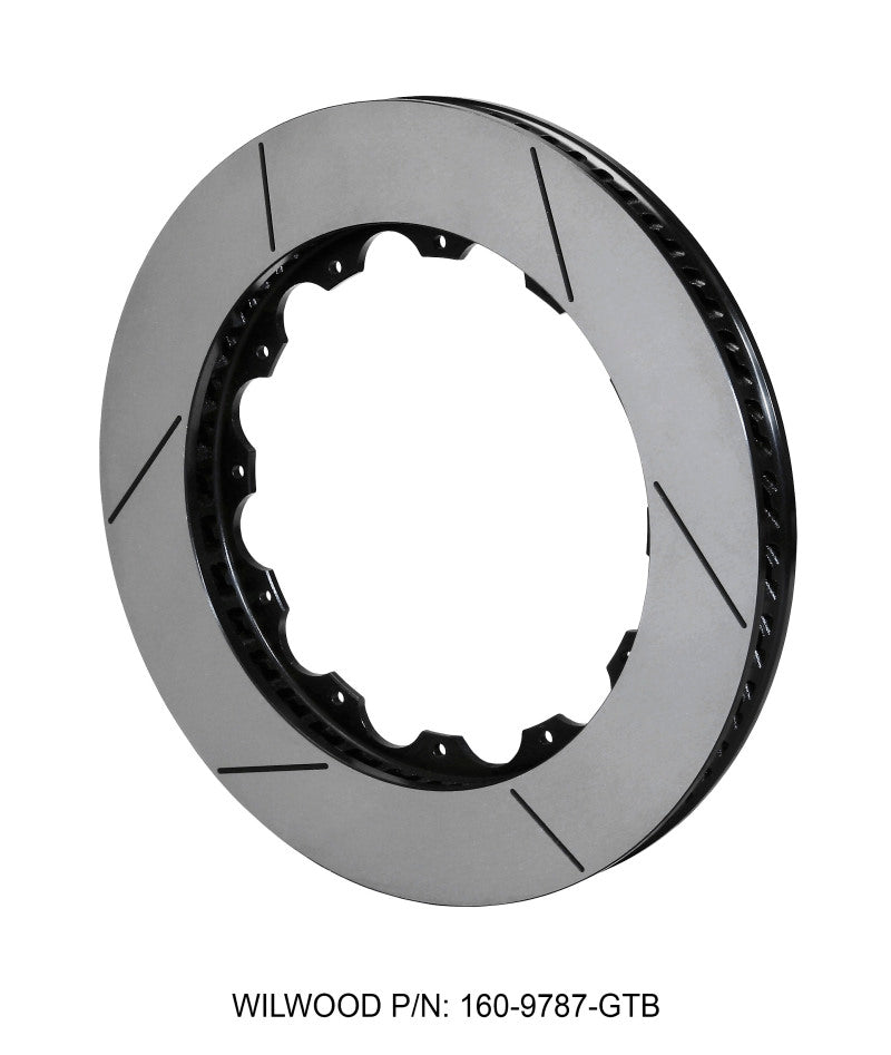 WIL Rotors - Wilwood Rotor-SV-GT 72 SPC-37 -RH-BLK 14.25 x 1.25 - 12 on 9.19in
