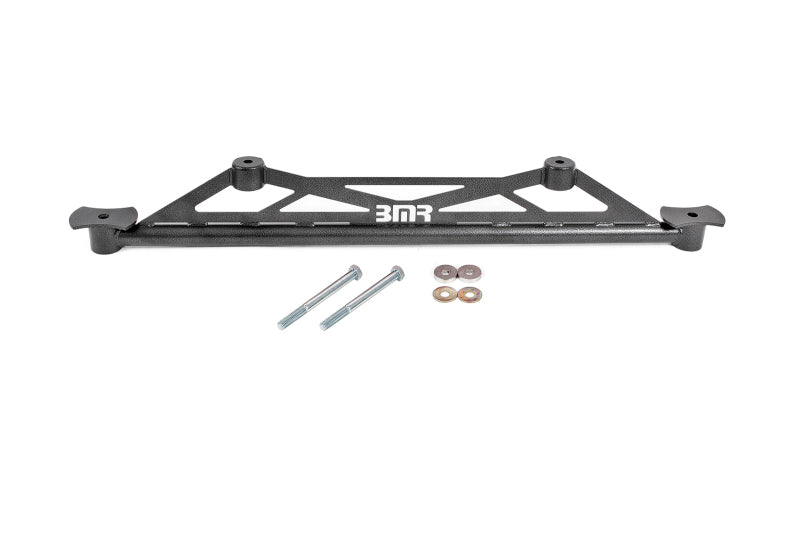 BMR Cradle Braces - BMR 16-17 6th Gen Camaro Rear Of Rear Cradle Brace - Black Hammertone