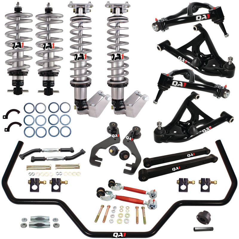 QAP Coil-Overs - Pro Coil - QA1 78-88 GM G-Body Level 2 Drag Kit 2.0 w/ Shocks