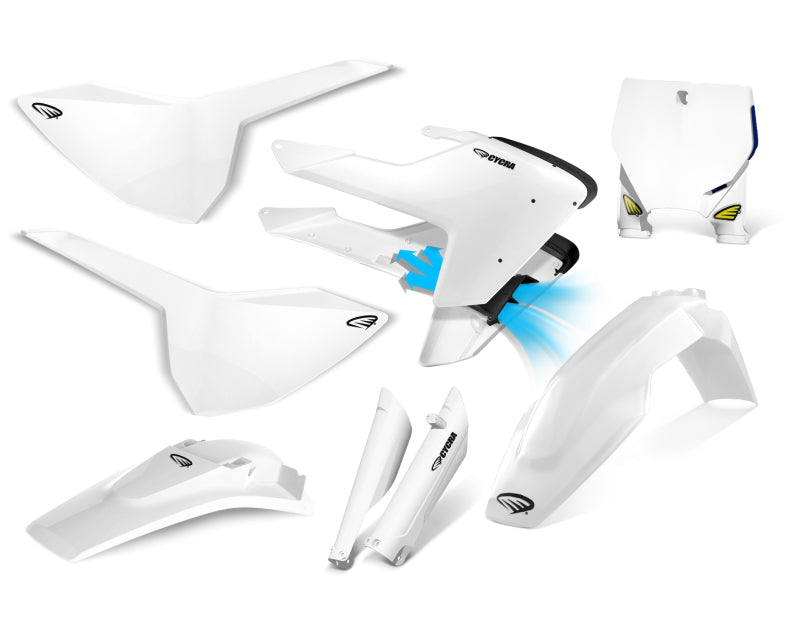 CYC Body Kit - Cycra 16-18 Husqvarna FC/TC/ 17-18 FX/TX Powerflow Full Body Kit - White