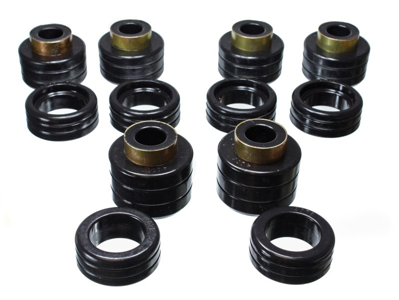 ES Body Mounts - Black - Energy Suspension Chevy Pickup 2&4Wd Body Mounts - Black