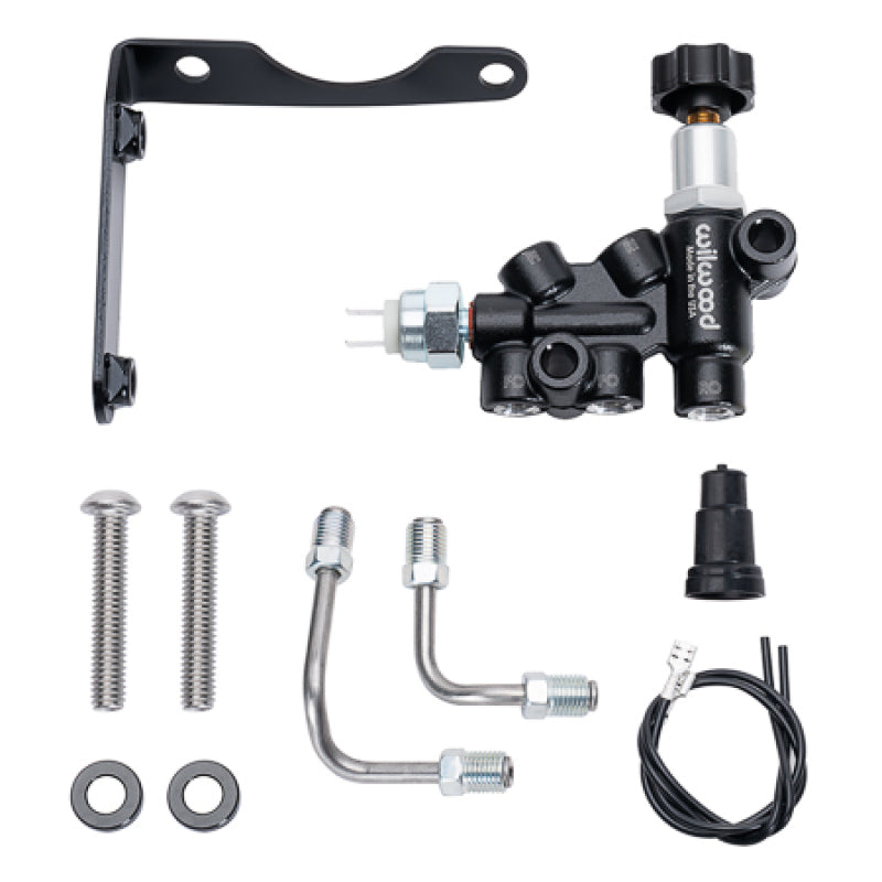 WIL Caliper Brackets - Wilwood MOPAR Compact Tandem Master Cylinder Bracket