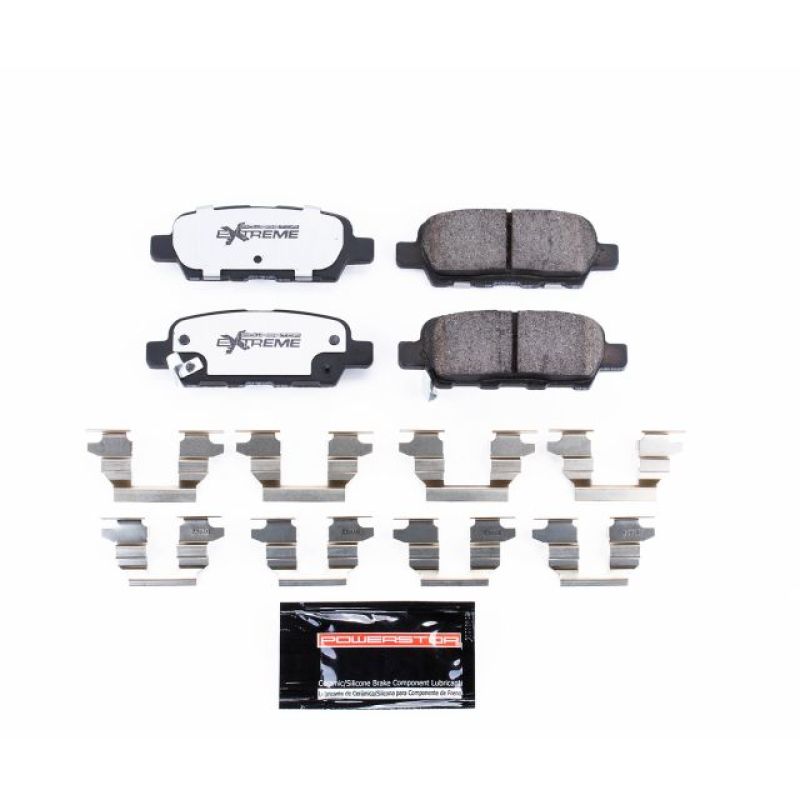 PSB Z26 Extreme Brake Pads - Power Stop 08-10 Infiniti EX35 Rear Z26 Extreme Street Brake Pads w/Hardware