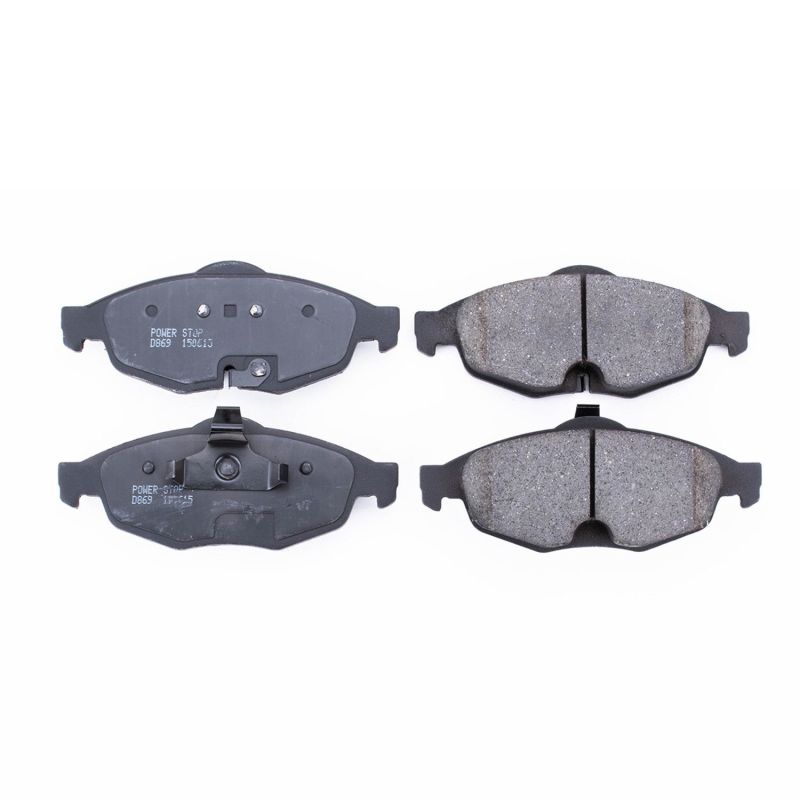 PSB Z16 Evolution Brake Pads - Power Stop 01-06 Chrysler Sebring Front Z16 Evolution Ceramic Brake Pads