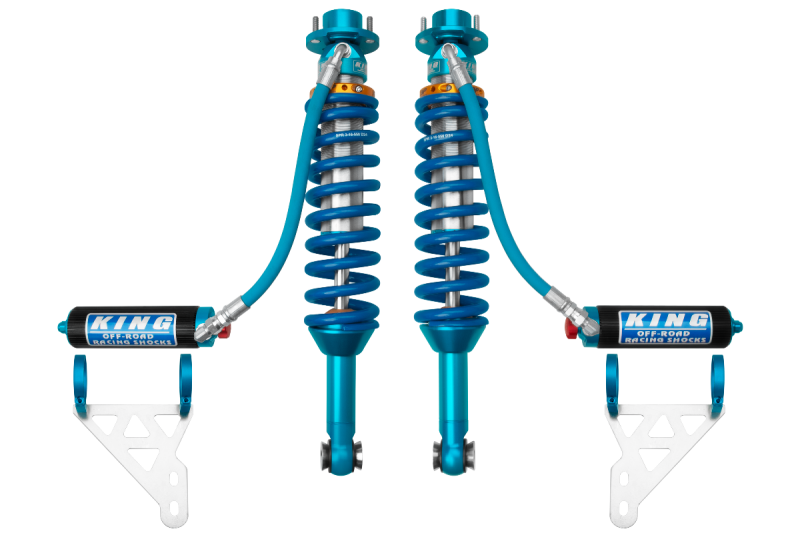 KIN 2.5 Coilovers - King Shocks 2019+ Ford Ranger Raptor 2.5 IBP Front Coilovers w/ RR & Comp Adj. - Pair