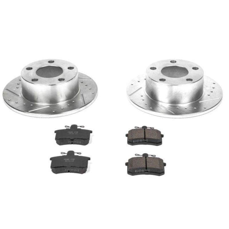 PSB Z23 Evolution Kit - Power Stop 95-97 Audi A6 Rear Z23 Evolution Sport Brake Kit