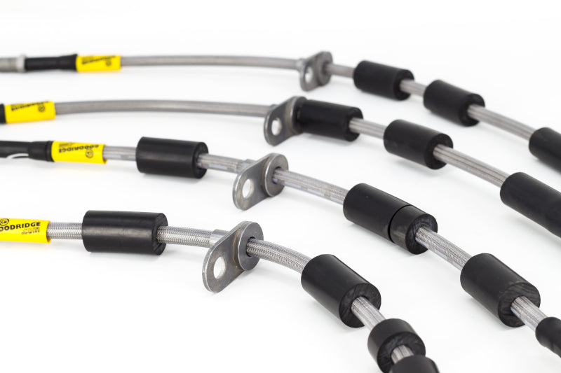 GR G-Stop Brake Line Kits - Goodridge 14-19 Ford Fiesta ST Stainless Steel Brake Line Kit