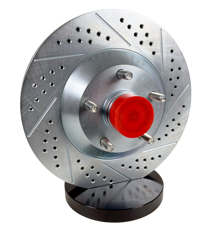 BAE Pro Brake Kits - Baer Brakes Wilwood Mustang II Pro Spindles 13in Pro Front SDZ Brake Kit - Hugger Orange