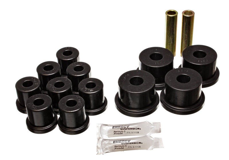 ES Spring/Shackle Bush - Black - Energy Suspension Ford Rear Leaf Spring Bushings - Black