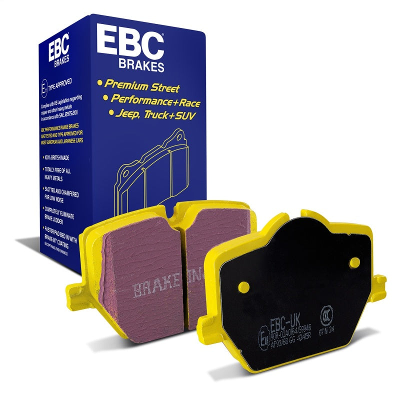 EBC Yellowstuff Brake Pad Sets - EBC 2019+ BMW Z4 G29 Yellowstuff Rear Brake Pads