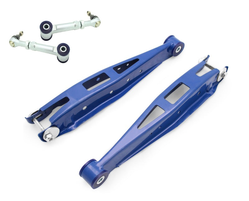 SPR Control Arms - Rear - SuperPro 2013 Scion FR-S Base Rear Lower Adjustable Toe & Lower Control Arm Set