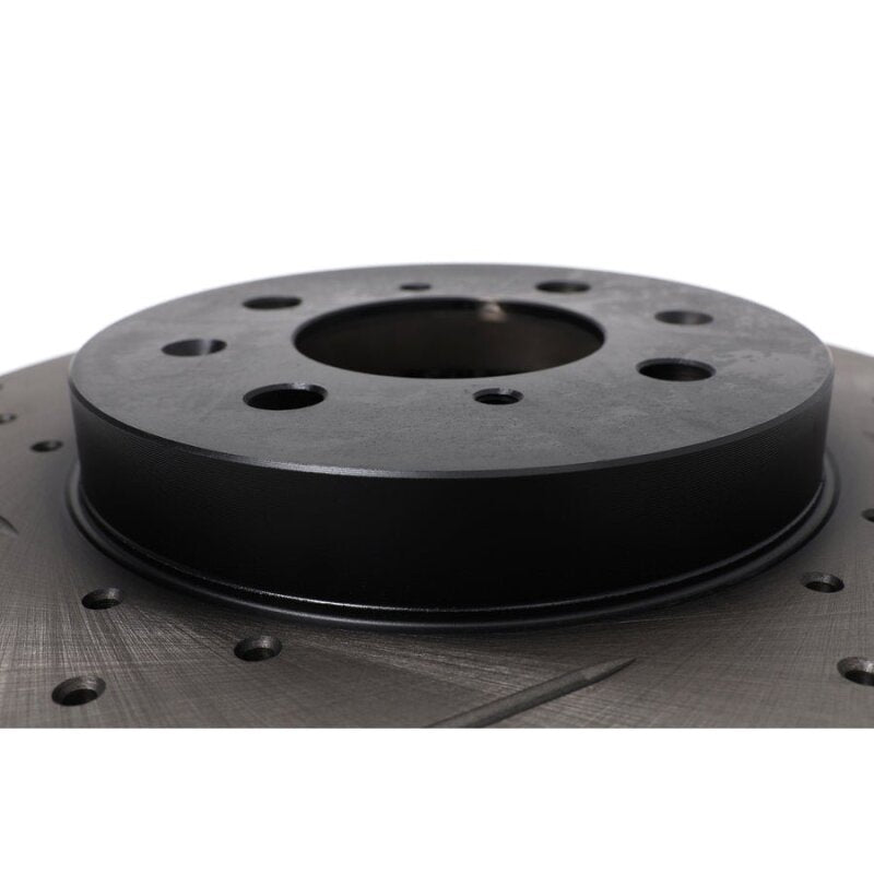BX Tuner Series Brake Kit - BLOX Racing Slotted And Cross-Drilled Rotor Left SIde