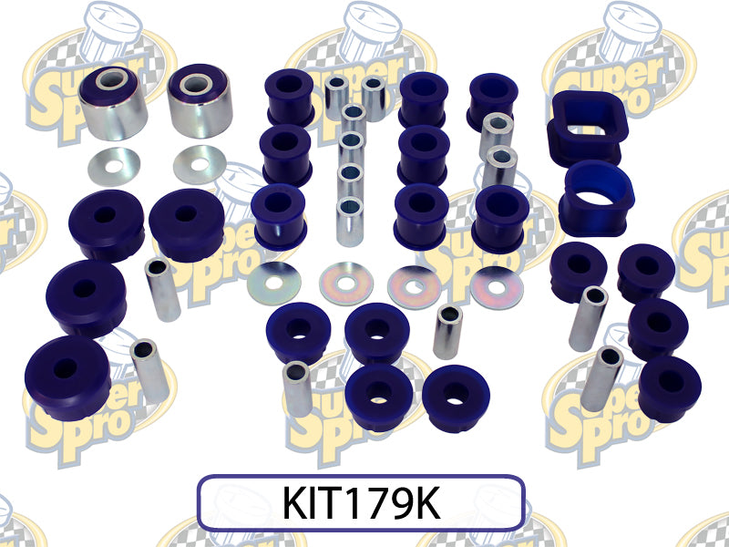SPR Bushing Kits - SuperPro 04-07 Impreza STi Front / Rear Vehicle Enhancement Bushing Kit