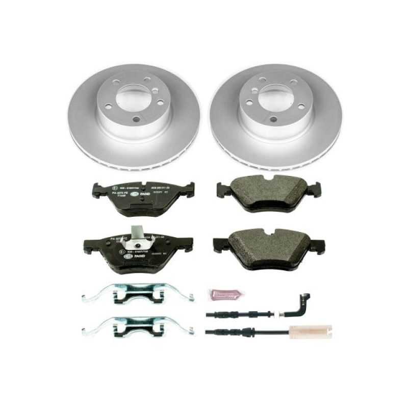 PSB Euro-Stop Kit - Power Stop 08-10 BMW 128i Front Euro-Stop Brake Kit